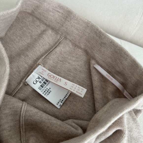 GOELIA Machine Washable Wool Wide Leg Women Pants Size Small - Picture 10 of 10